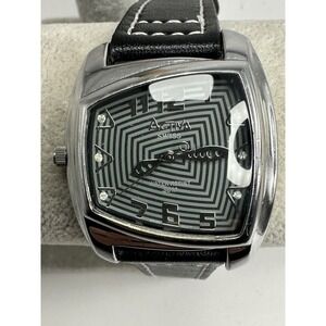 Activa 495494 Left Handed Ladies Watch New Battery 38MM 8" Swiss Made J10